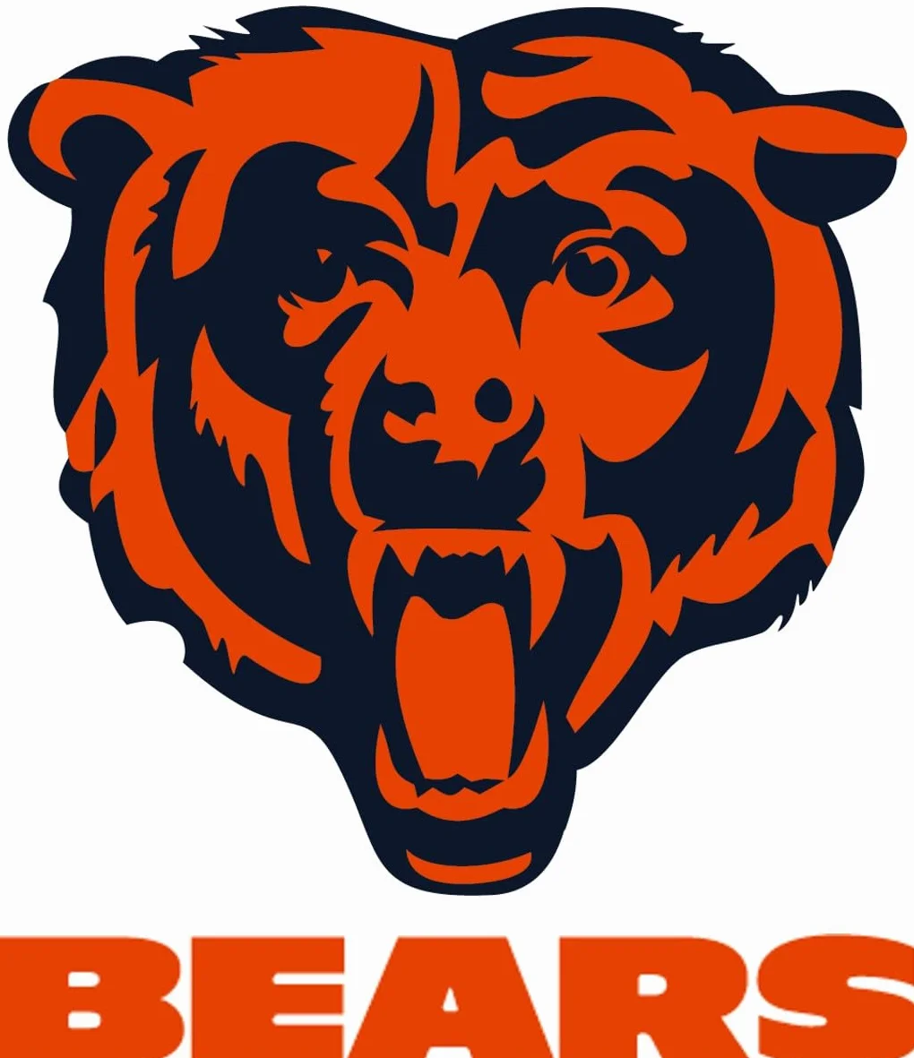 NFL Chicago Bears 3pk Crew Socks Calzini sportivi Unisex Adulto