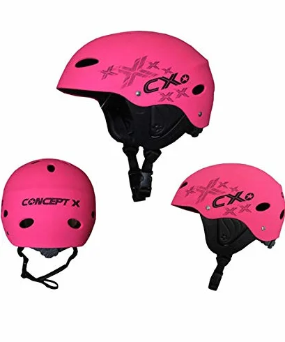 Casco kask surf wakeboard kayak rosa