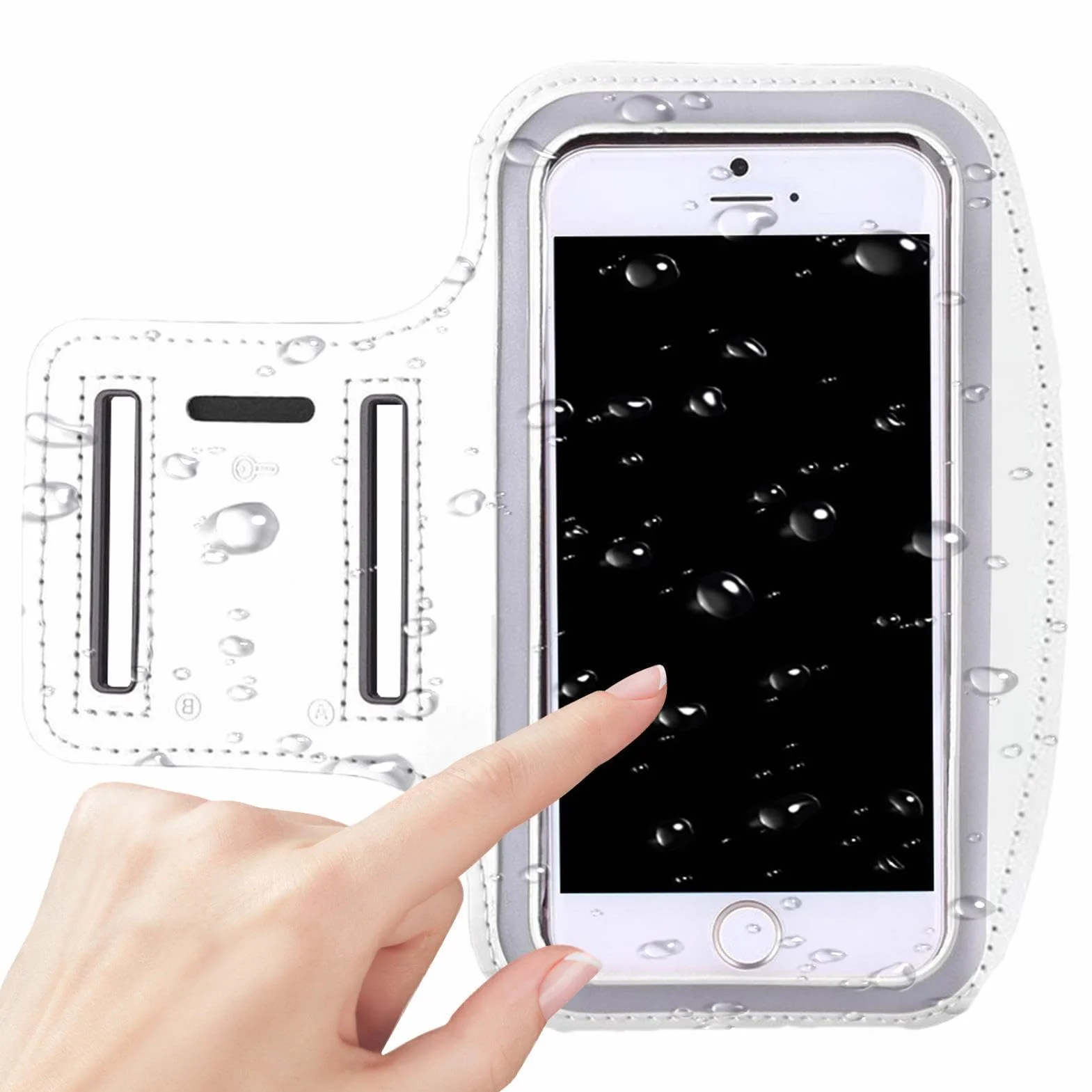 Porta Telefono Da Corsa Fascia Braccio Impermeabile Borsa Sportiva Leggera Resistente Agli Urti Per Escursionismo Ciclismo Jogging