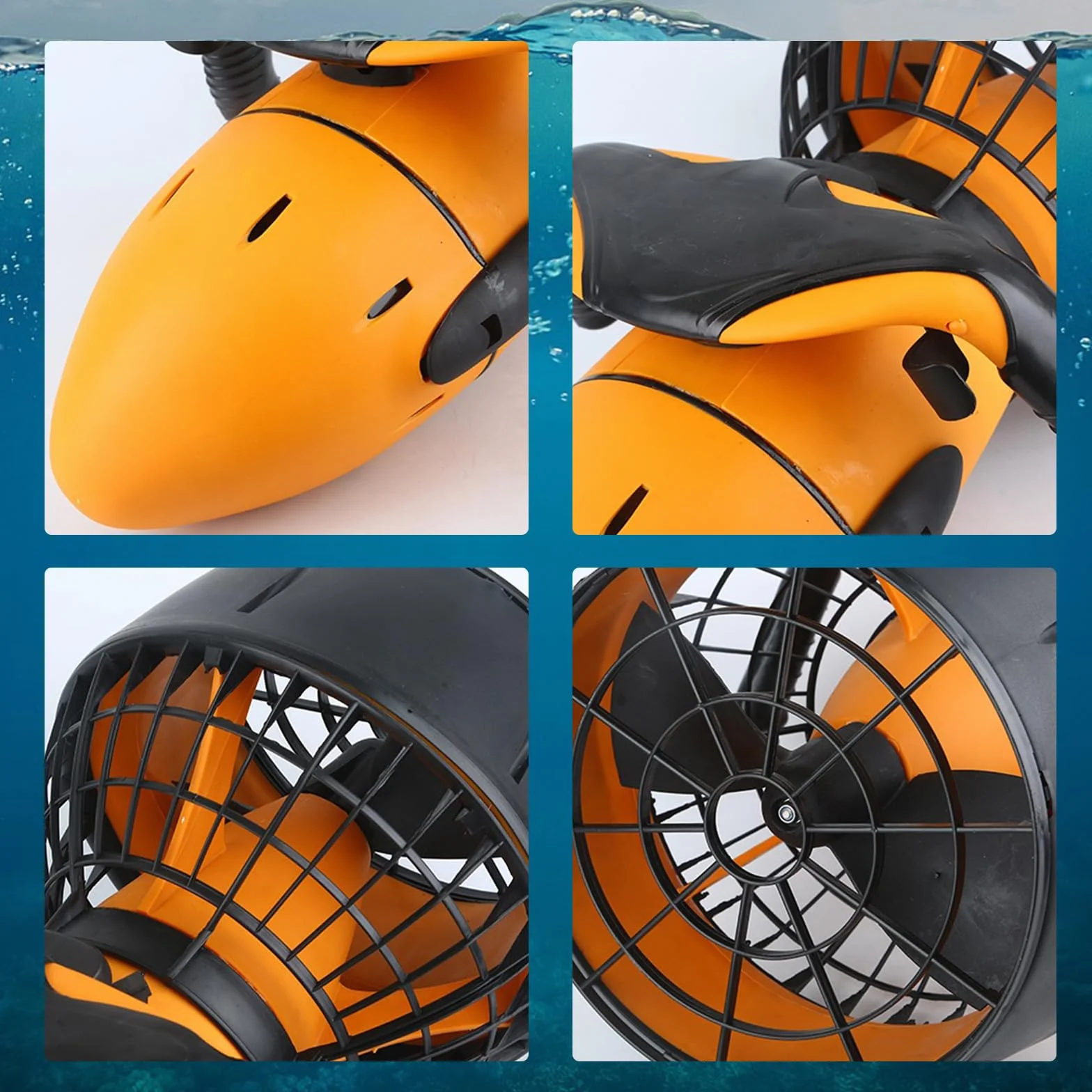 Scooter subacqueo 500 W Veicolo propulsione subacquea per immersioni e nuoto