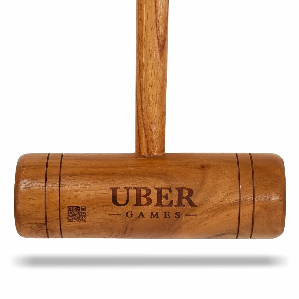 Ubergames Set Completo da Croquet per Famiglie Fino a 6 Giocatori