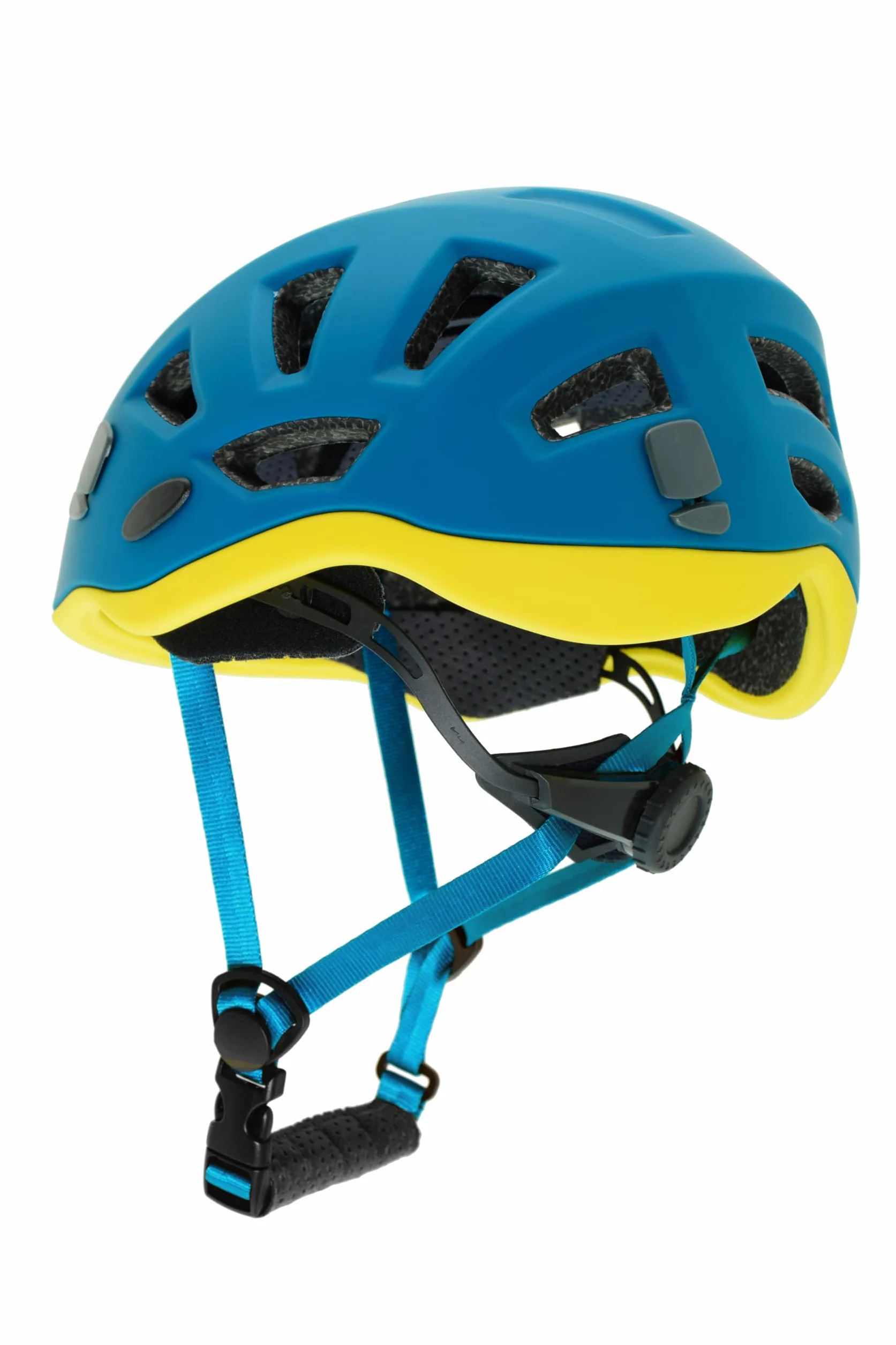 Kong. Leef. Casco da arrampicata e alpinismo. Ultra Leggero 230grammi. Casco di Sicurezza con Imbottitura interna. Omologato CE EN 12492. Taglia Unica. Regolabile 54-61cm