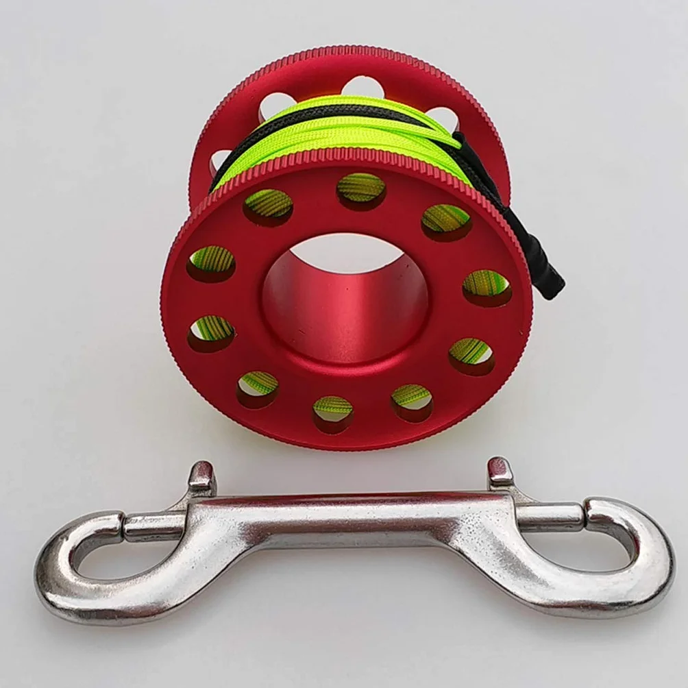 T TOOYFUL Rocchetti per Immersione in Relitto Subacquea Rosso