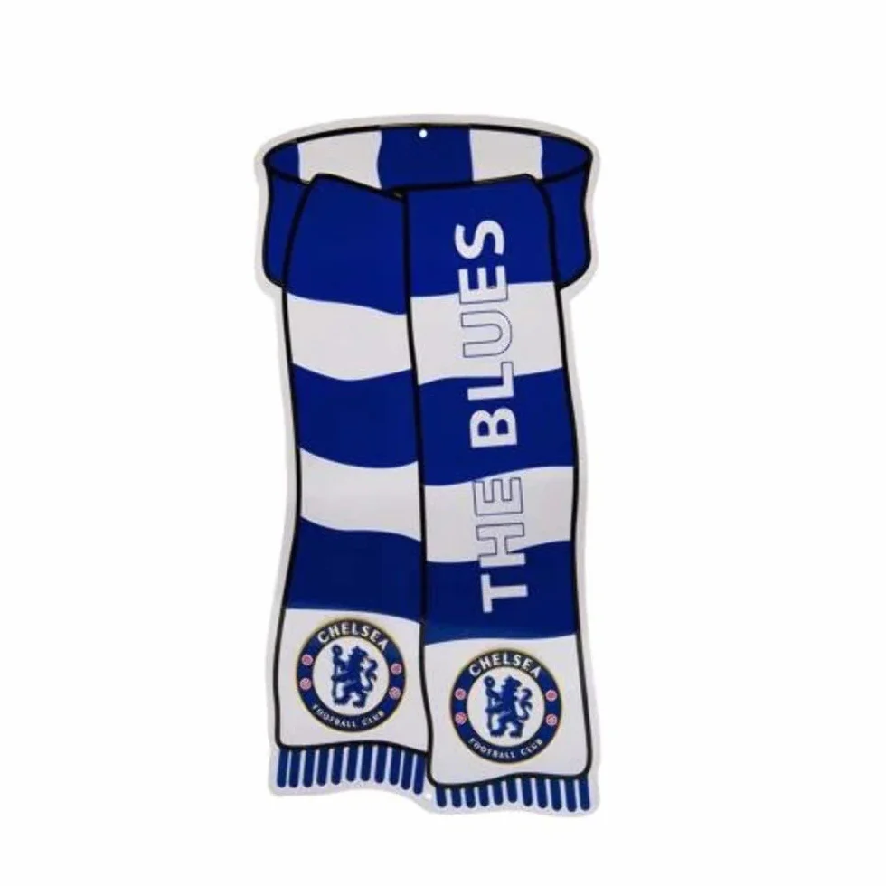Chelsea F.C. Show Your Colours Window Sign
