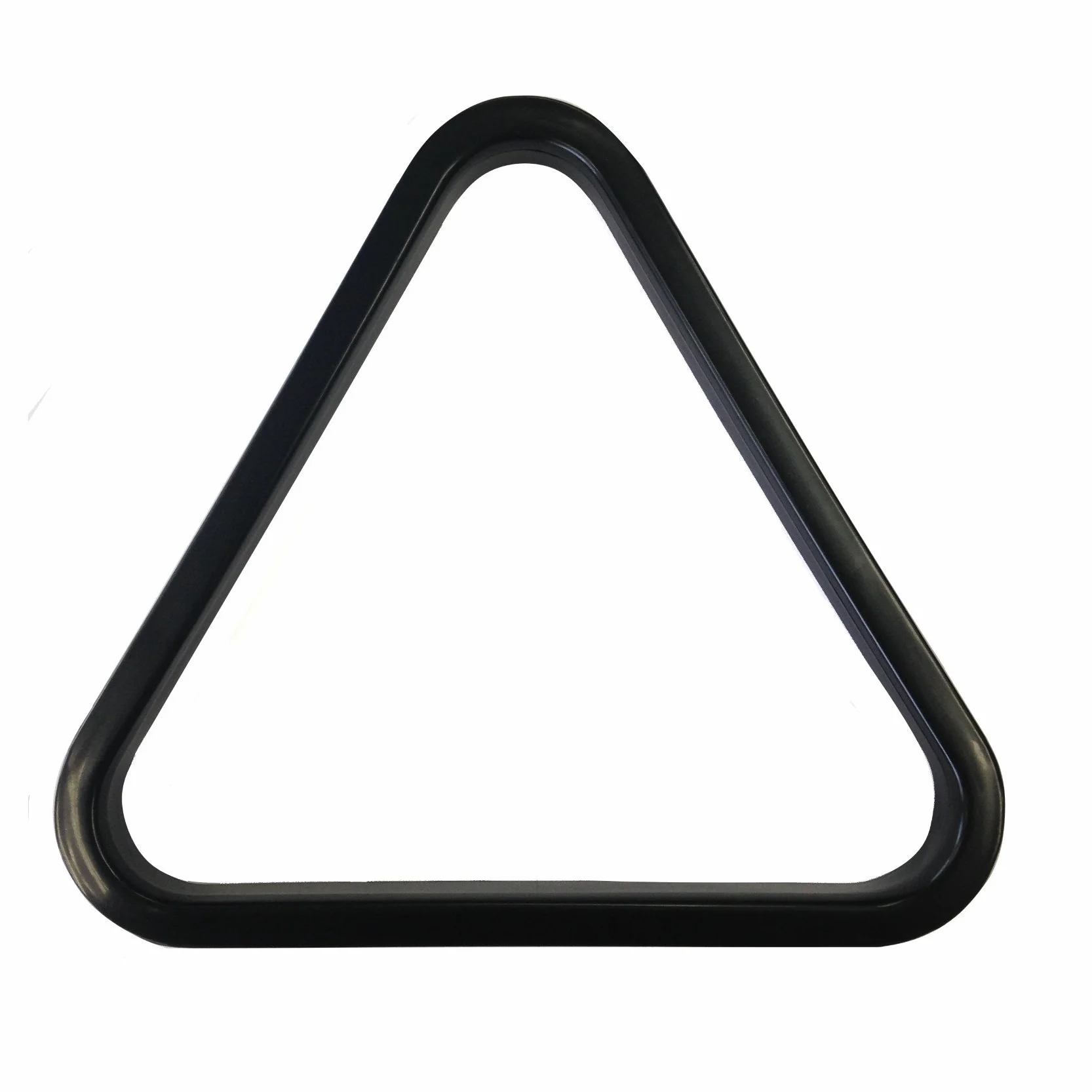 Triangolo Pool sfera di plastica nera per palle 57mm