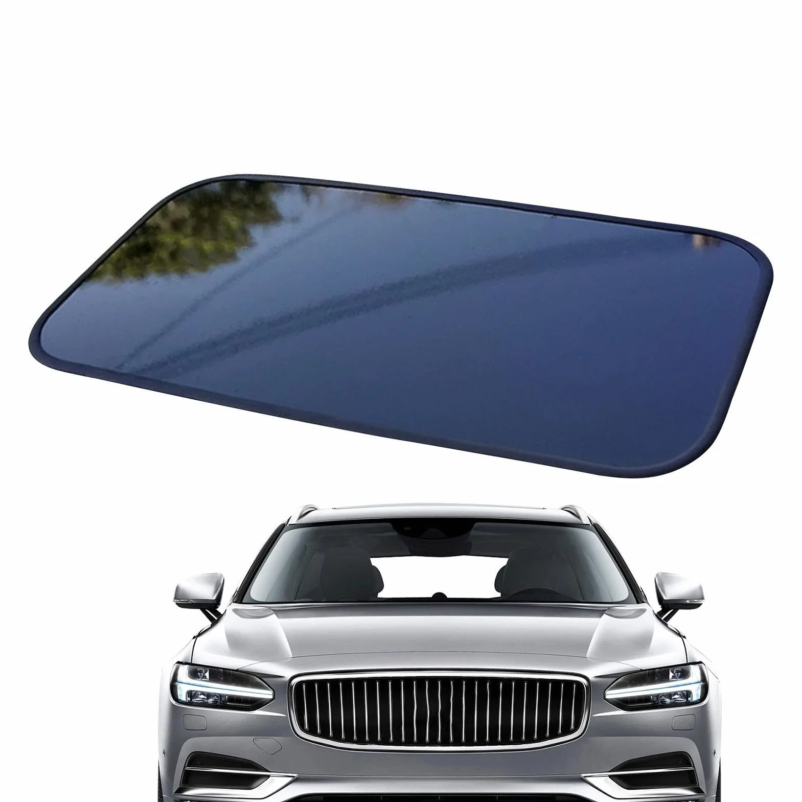 Decalcomania Per Tettuccio Apribile - Adesivo Per Finestra Resistente Al Calore 79x38 Cm | Pellicola Per Tetto Auto In PVC, Copertura Autoadesiva, Aspetto Realistico Del Lucernario Per Lo Styling Este