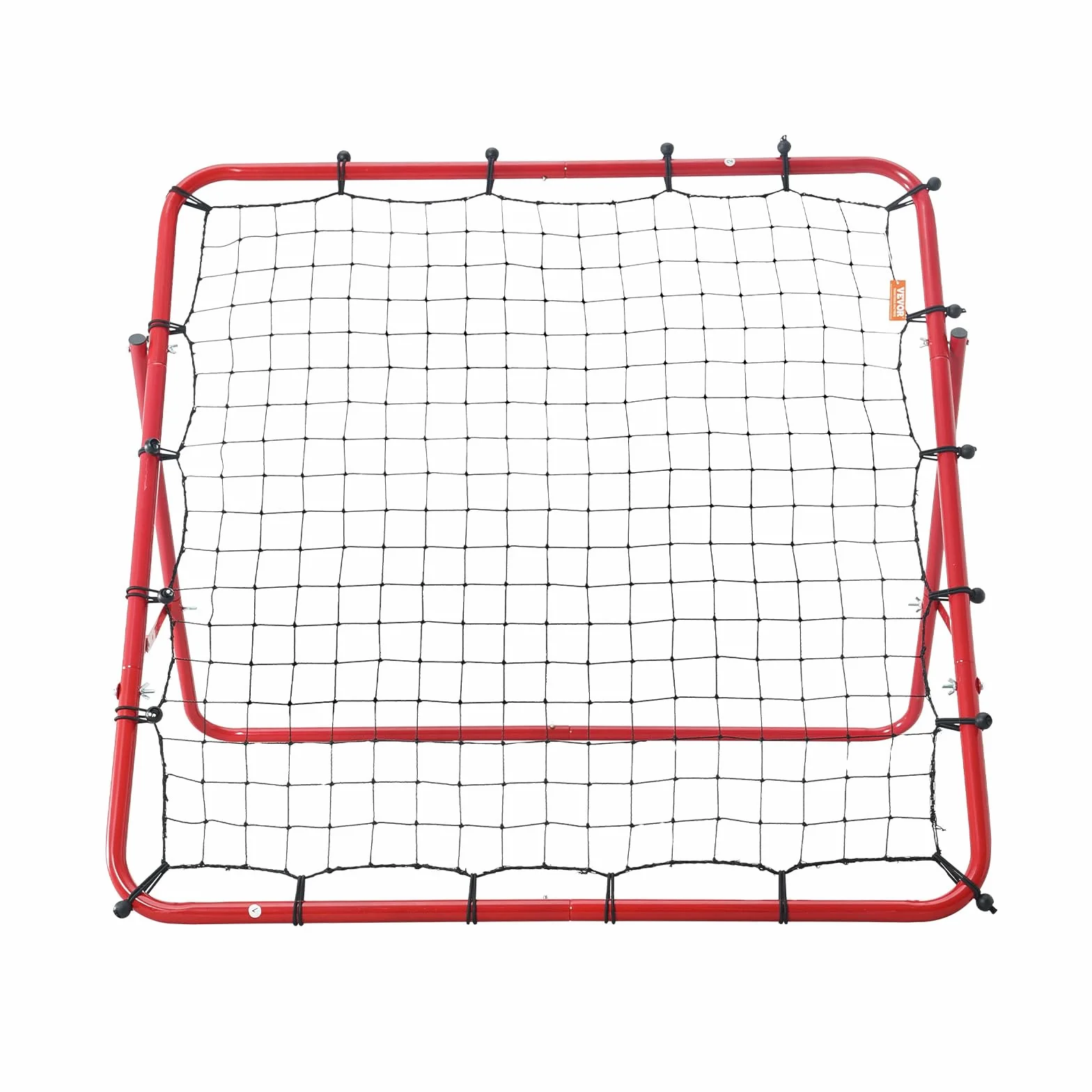 VEVOR Rete da Calcio Rimbalzo Pop Up 1x1m Portatile Pieghevole per Allenamento Giardino