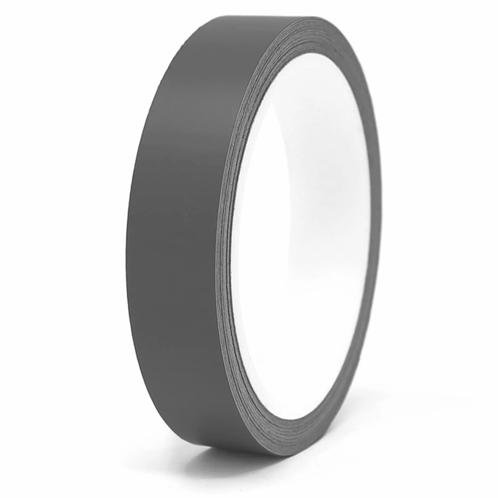 Finest Folia Strisce decorative opache, per auto, camion, moto, barca, modellismo, fai da te, strisce decorative autoadesive (Grigio scuro opaco, Larghezza 20mm)