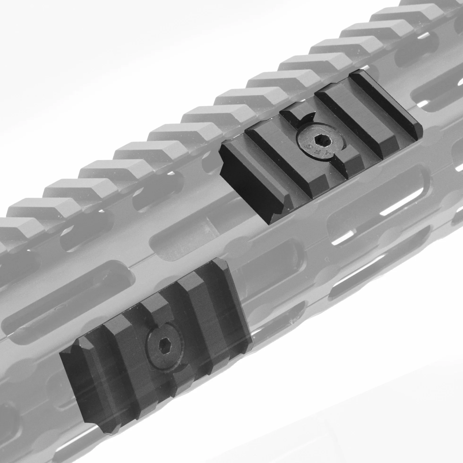 UTG Pro M-LOK 4-Slot Picatinny Rail Section, Black