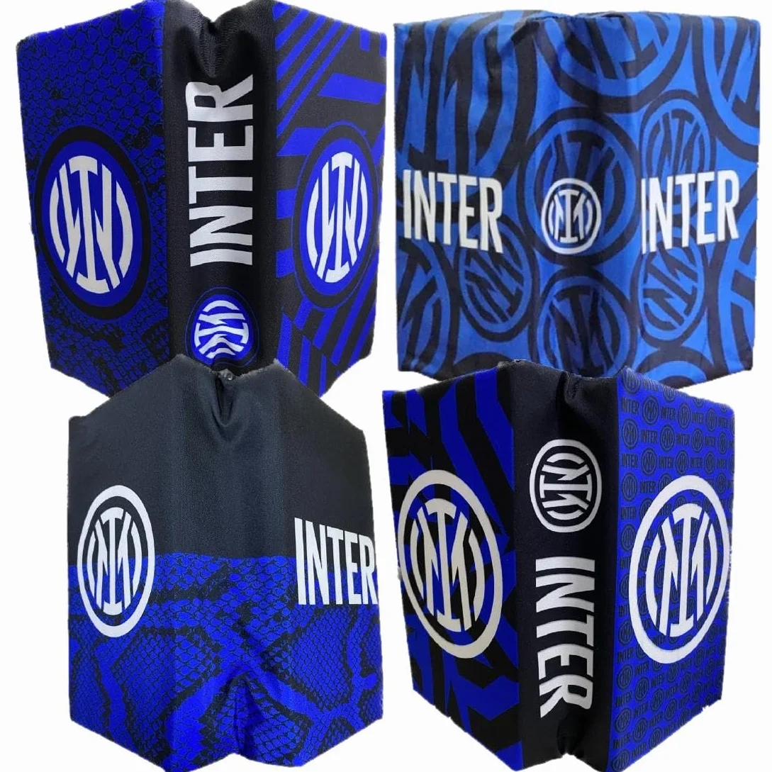 Cuscino Da Stadio Calcio Inter 25x16x7 Cm FC Internazionale