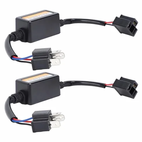 Decodificatore CanBus LED per Fari H4 Resistenza Plug Riproduzione Antiflullenti DC 9-30V