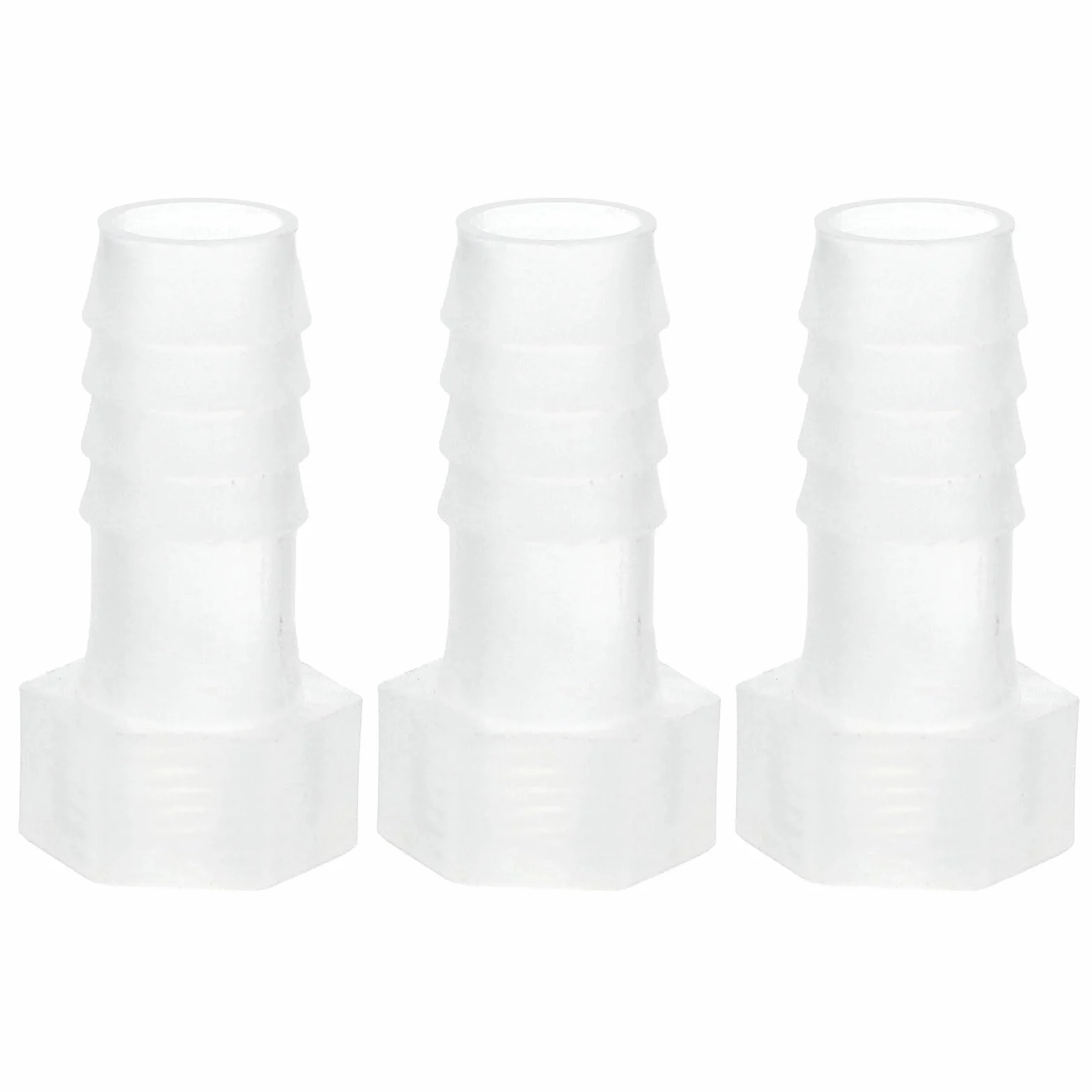 PATIKIL Raccordi per Tubo Flessibile in Plastica 1/2" x 1/4" G Attacco